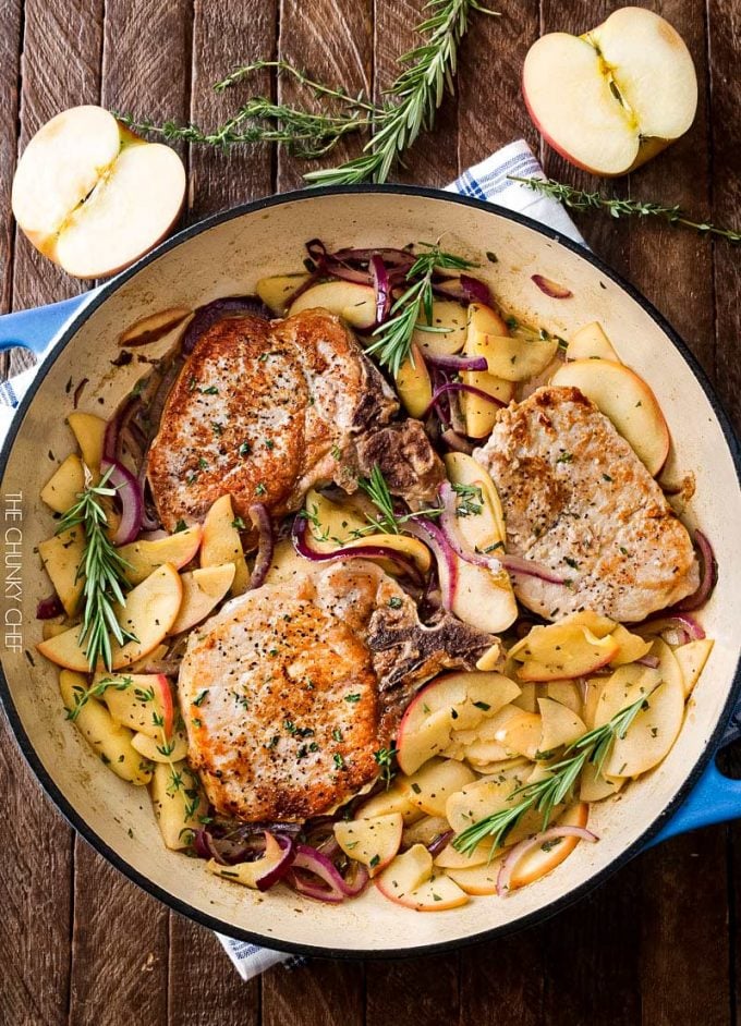Pork with Apple and Onion